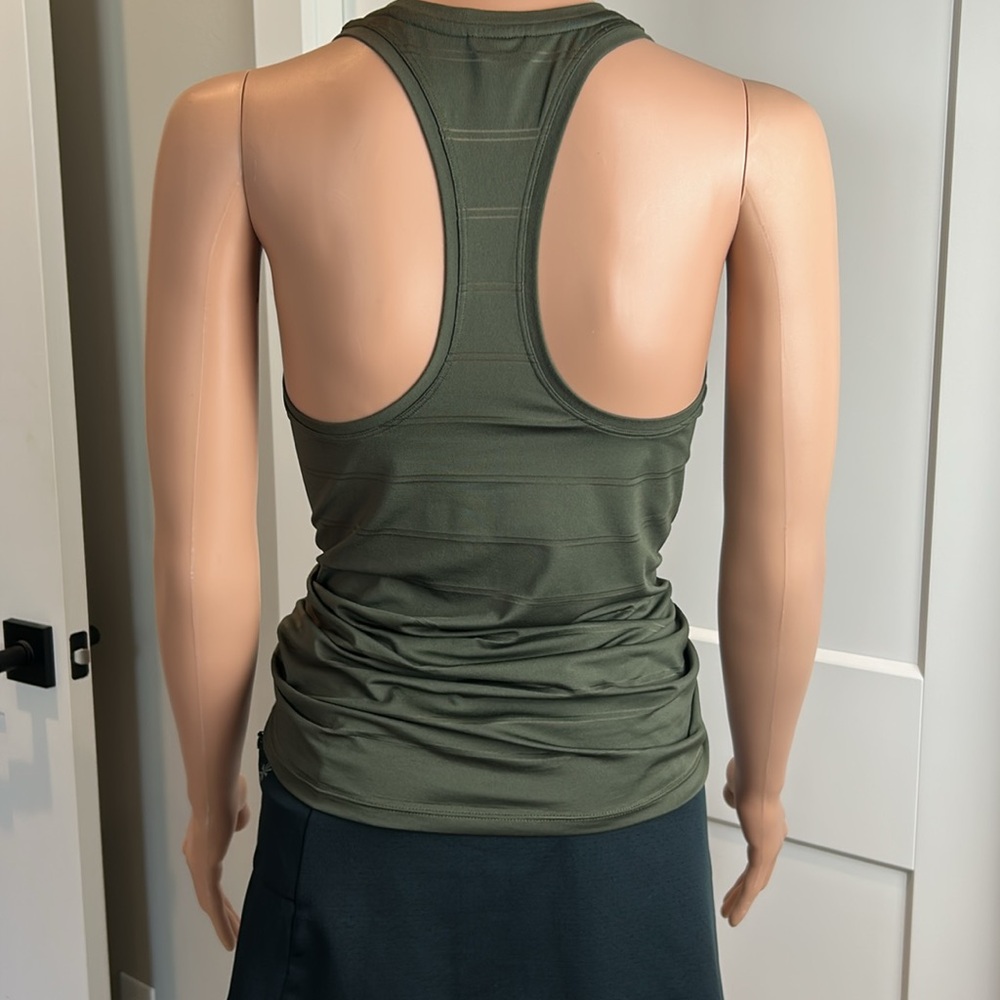 Athleta Olive Green Tank Top - Picture 2 of 2